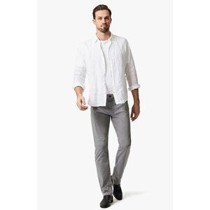 34 HERITAGE Men's Charisma Relaxed Straight Pants Size 36X30 in Shark Twill